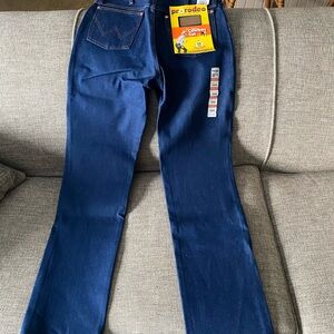Wrangler Dark Blue Bootcut Jeans